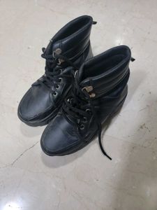 Black Platform Boots