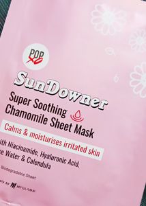 Pox Xo Sundowner  Super Soothing Sheet Mask