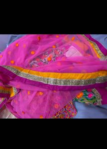 Vibrant Floral Lehenga Choli Set
