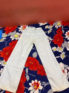 Custom Distressed Smiley Face Jeans