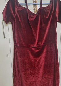velvety dress