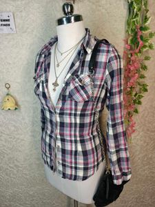 Stylish Plaid Button-Up Shirt