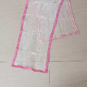 Girls Pink Floral Lehenga Choli Set