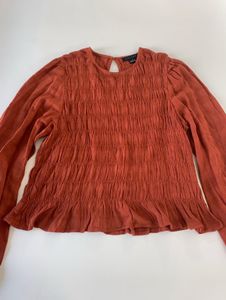 Chic Smocked Long Sleeve Top