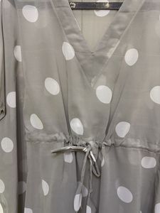 Polka Dot Kaftan Top