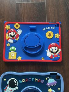 Cute Mario &amp; Spaceman iPad Cases 9.7 inch  5/6