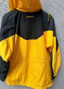 Marmot Yellow &amp; Black Windbreaker Jacket
