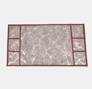 Marble Print Decorative Table Runner