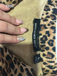 Leopard Print Blazer