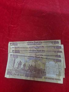 5 pcs old 500 rs