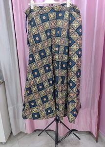 Designer Printed lehenga set (Neavy blue)
