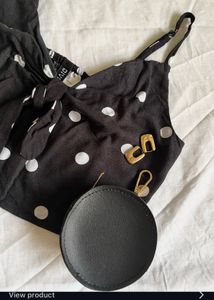 Polka Dot DIVIDED Top