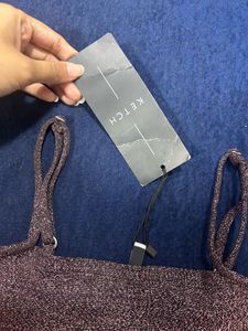 Sparkly Spaghetti Strap Top