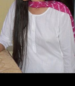 White Kurta Set