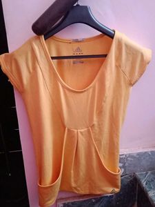 Adidas Climacool Women's Orange Tee