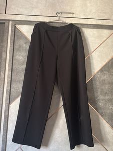 Classic Black Wide-Leg Trousers