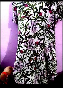 Floral Print Tunic Top