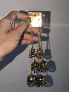 Statement Jhumka Earrings