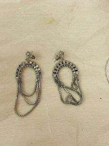 Sparkling Dangle Earrings
