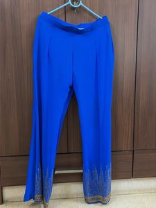 Royal Blue Kurta Plazzo Set