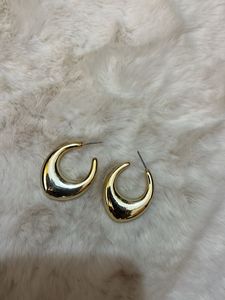 Gold Hoop Earring Set - combo