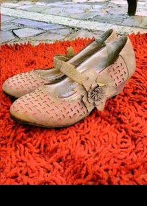 3. Chic Beige Cutout Mary Jane Heels