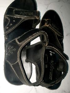 Black Milazzo Sandals Size 5
