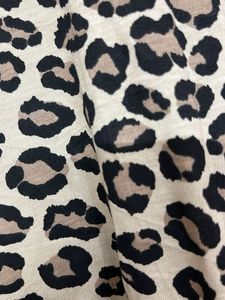 only brand Chic Leopard Print Midi Dress