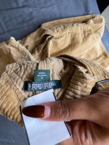 Vintage Corduroy Overall Dress
