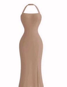 Elegant Halter Neck Maxi Dress