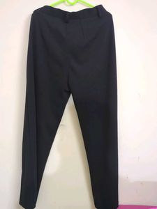 Classic Black Wide Leg Trousers