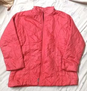Coral Puffer Jacket