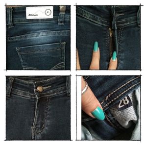 Blue jeans &amp; white Top set for girls/women