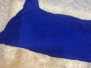 Blue Knit Cardigan