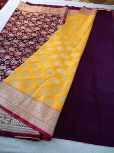 Wedding Saree Dual Tone Discount