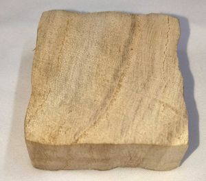 Vintage Wooden Block Printing Tool