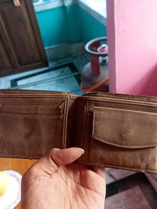Brown Leather Bifold Wallet