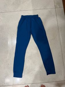 Blue Adidas Track Pants