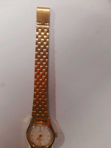 Vintage Titan Gold Watch