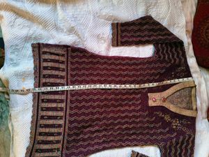 Very Beautiful Embroidery Winter Kurti