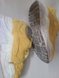 woman sports shoes