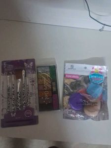 Makeup Brush Set &amp; Beauty Blenders