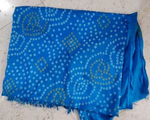 Blue and green lehenga choli material