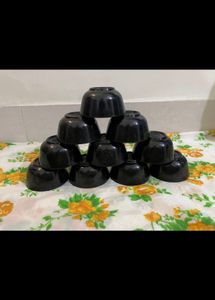 Combo Of 10 Dip Bowl Black Color