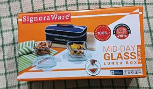 Signora Ware Mid-Day Glass Lunch Box