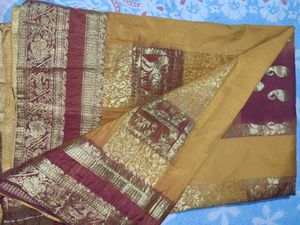 Elegant Silk Blend Saree