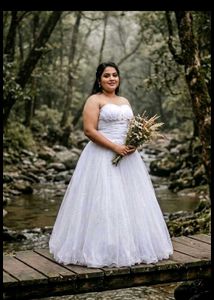 Stunning White Bridal Gown