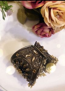 Exquisite Oxidized Kada Bangle