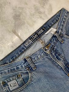Imported Light Wash Low Rise Denim Jeans