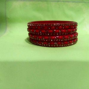 Beautiful Red Bangles